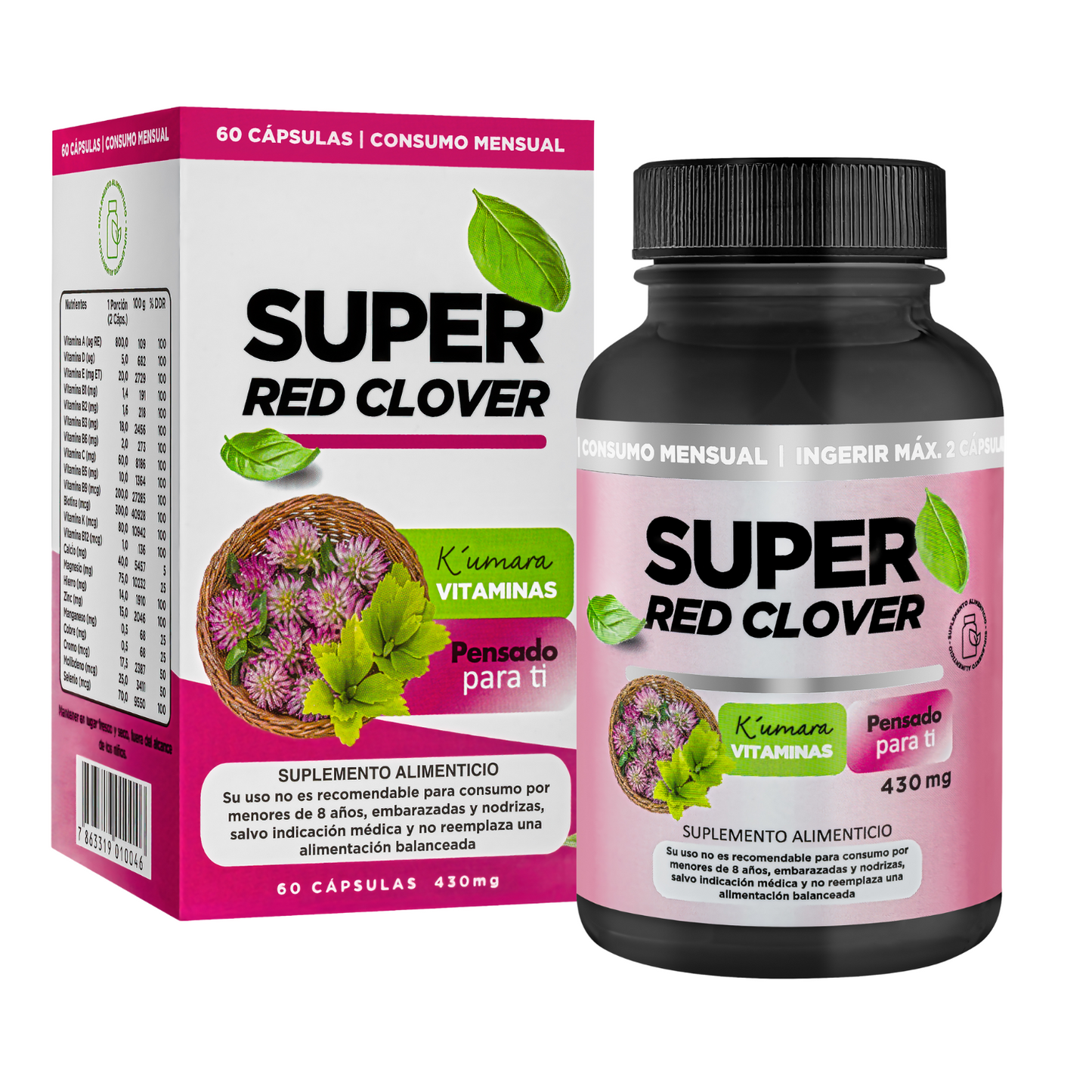 Super Red Clover (Suplemento para la Menopausia)